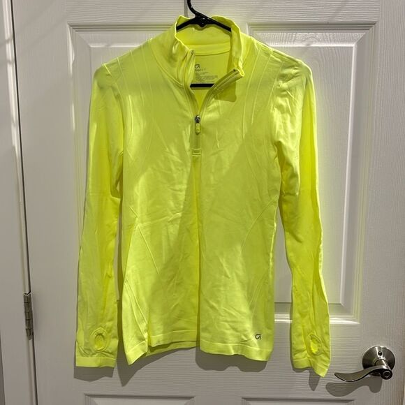 Bright yellow quarter zip - Picture 1 of 7